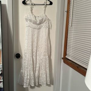 Lulu’s Maxi dress (silver stitching)